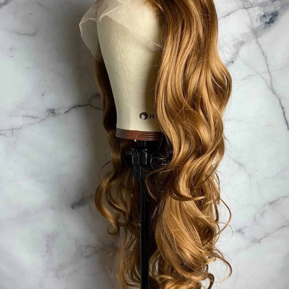 Golden Brown Lace Front Wigs
